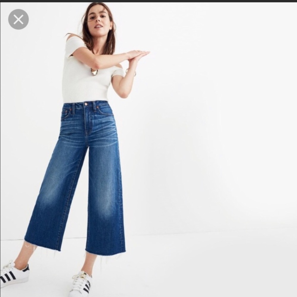 Madewell Wide Leg Crop